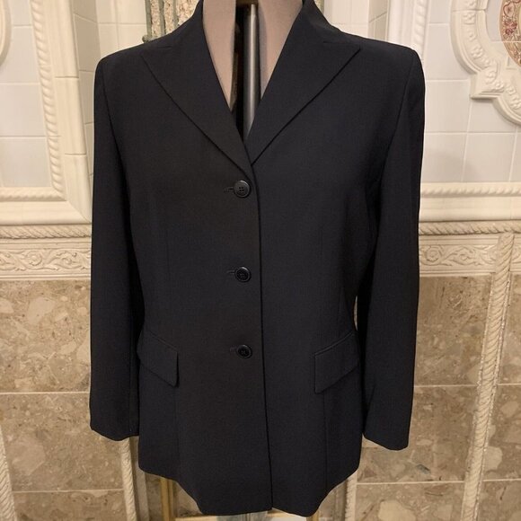 Kasper A.S.L. Size 18. Professional Blazer. Lined. Faux Pockets. WTC. - Picture 1 of 6
